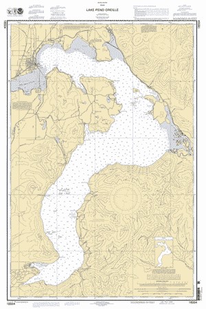Priest Lake Idaho Depth Chart