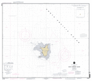 SANTA BARBARA ISLAND nautical chart - ΝΟΑΑ Charts - maps
