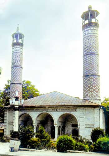 Shusha. Mosque, Azerbaijan photo