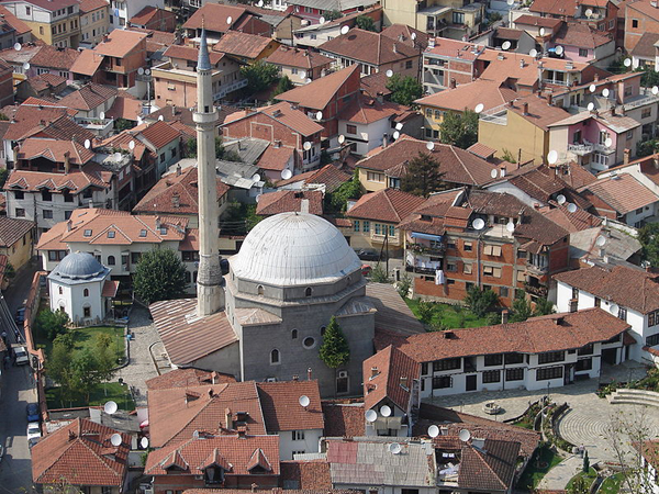 Mosque in Prizren, Kosovo photo