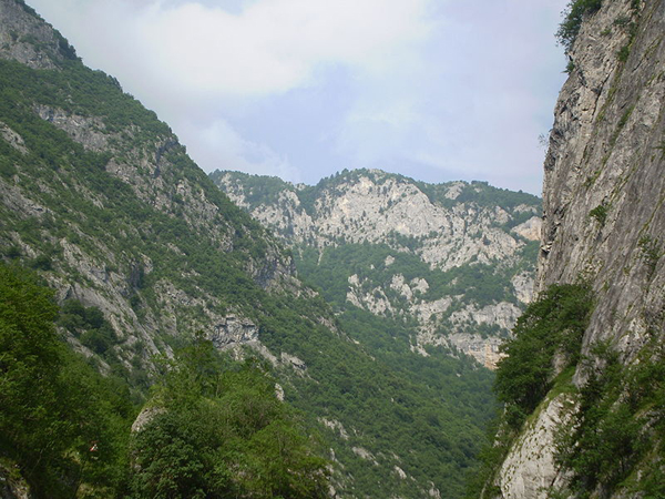 Rugova canyon, Kosovo photo