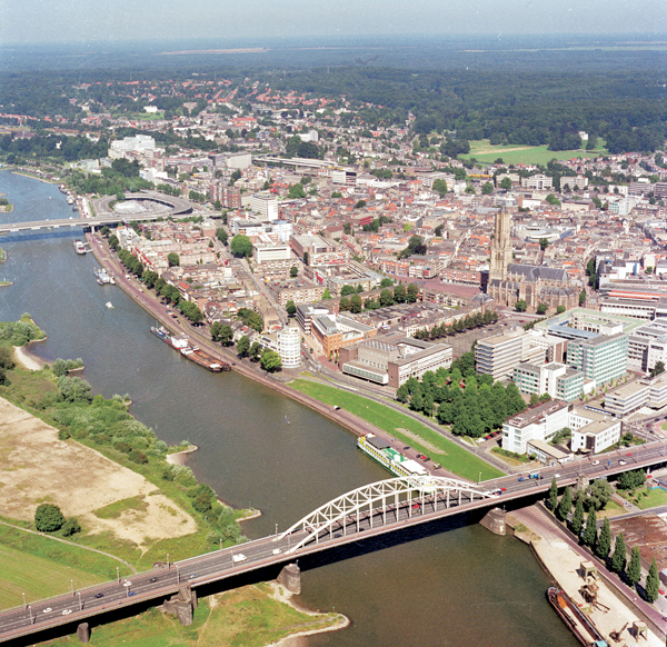Aerial Photograph of Arnhem, Gelderland, Netherlands Photo